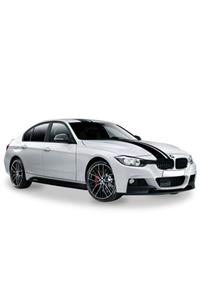 stuning Bmw F30 M  Uyumlu Performans Marşpiyel Lipi Mat Siyah 2012-2018