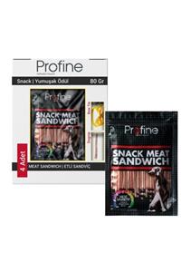 Profine Snack Meat Sandwich Yumuşak Köpek Ödül Maması 4x80 gr