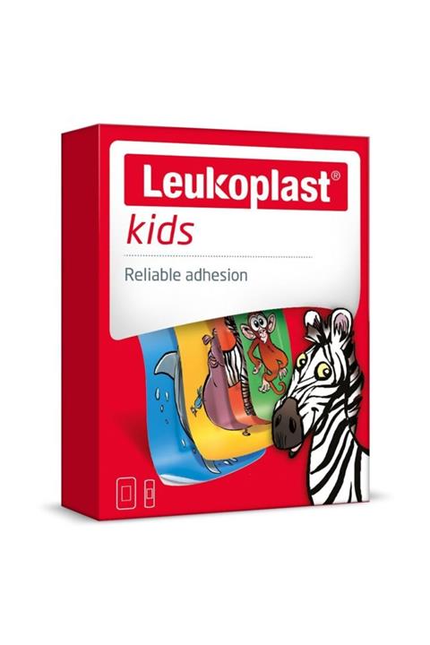 Leukoplast Kids Çocuk Yara Bandı( 8adet 19x56mm +4 Adet 38x63mm)