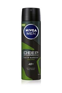 Nivea Deep Dimension Amazonia Erkek Deodorant 150 ml