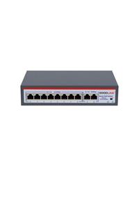 GOODLINK 8 Port Poe Switch + 2 Port Uplink Gigabit