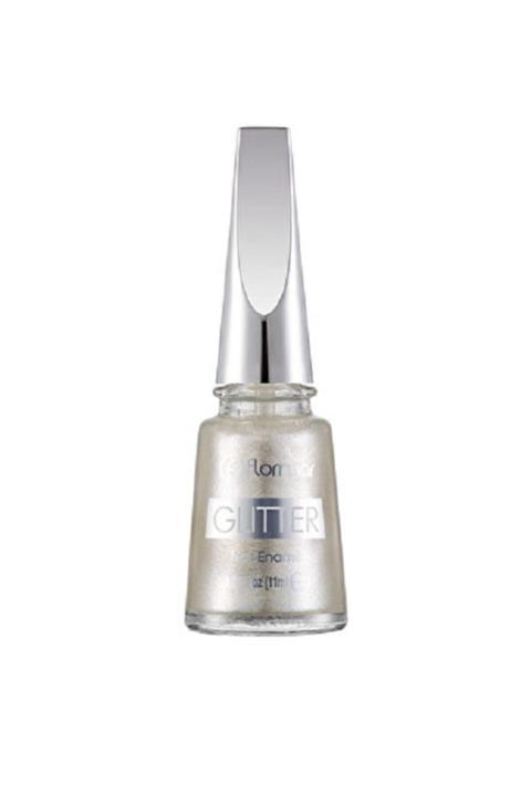 Flormar Glıtter Naıl Enamel Gl12\nwhıte Pearl