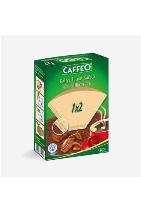 Caffeo Doğal 1x2 Filtre Kağıdı