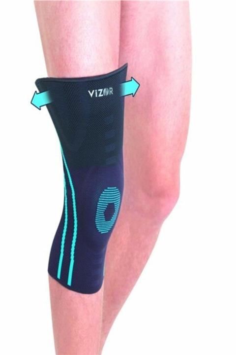 VIZOR Örme Patella Destekli Dizlik