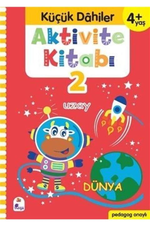 İndigo Kitap Küçük Dahiler Aktivite Kitabı 2 (4+ Yaş) (pedagog Onaylı)
