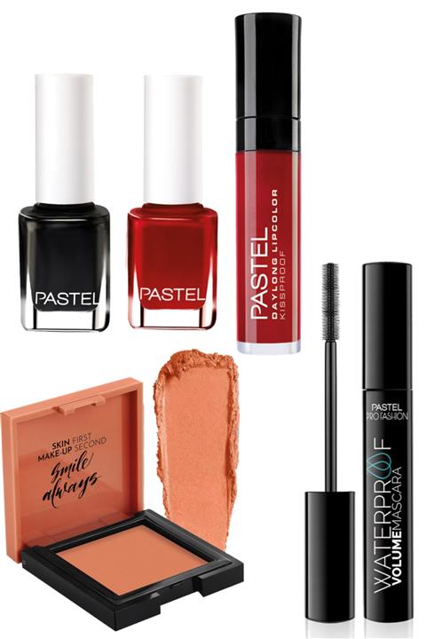 Pastel Profashıon Waterproof Volume Mascara-prof. Cream Blush 44-daylong Ruj 09 - Oje 38-oje 99