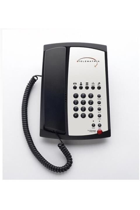 Telematrix Siyah Özel Otel Oda Telefonu 3100 Mwd5