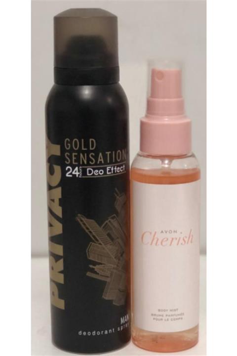 Privacy Gold Bay Deodorant 150 ml+Avon Cheris Vücut Sprey