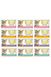 Nutri Feline 4 Çeşit Karma Tahılsız Kedi Konservesi 85 Gr. X 12 Adet