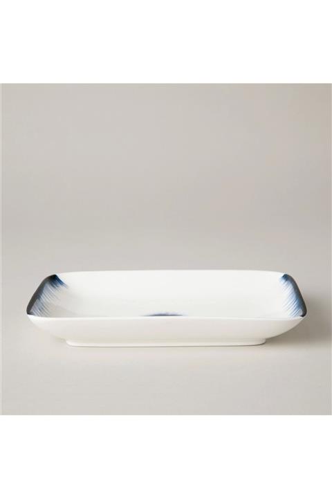 Chakra Mavi Trendy Servis Tabağı 26x17 cm