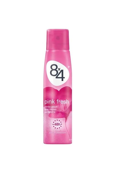 8x4 Deodorant Pınk Fresh Sprey 150ml Kadın