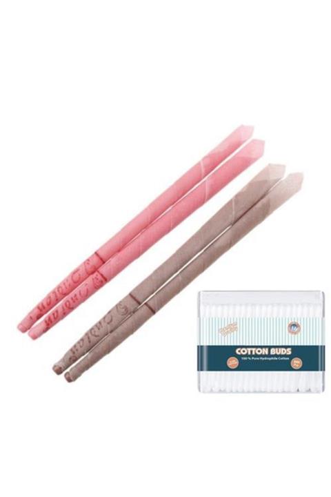 KaktüsKedi 2 Set Kulak Temizlik Mumu 200 Kulak Pamuğu Seti 714148