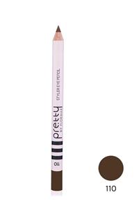 Flormar Göz Kalemi - Pretty By Flormar Styler Eyeliner 110 Coffee Bean 8690604469727