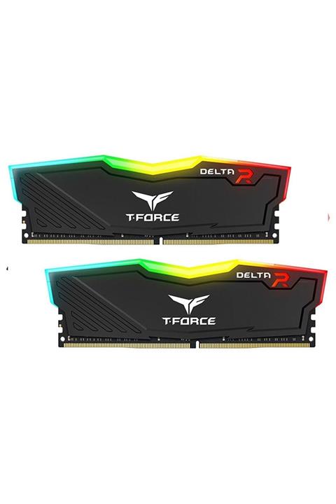 TEAM 16gb 3200mhz Ddr4 Rgb 2x8gb Dual Kit Ram Delta Tf3d416g3200hcı16