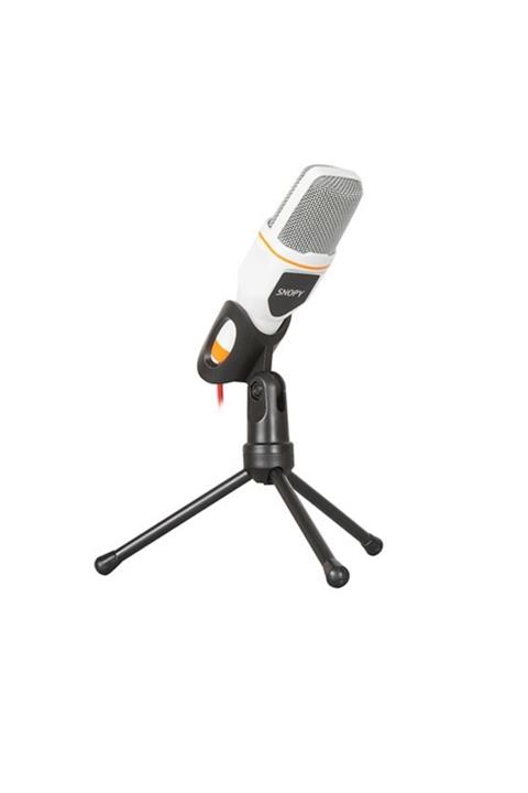 Snopy Sn-340m Beyaz Masaüstü Mikrofon