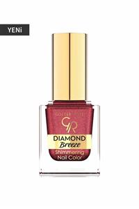 Golden Rose Oje - Diamond Breeze Shimmering Nail Color 04 Plum Sparkle 8691190965716