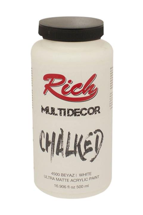Rich Multi Decor Chalked Akrilik Boya 500 Cc Beyaz