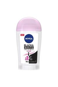 Nivea Black & White Clear Kadın Stick 40 gr