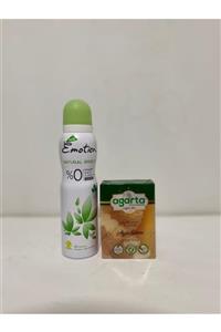 Emotion Natural Breeze Deodorant+Agarta Argan Sabun