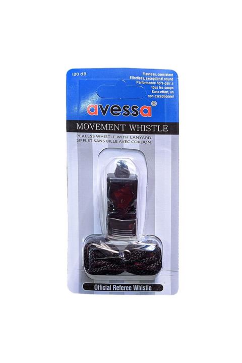 AVESSA Dk-20 Antrenman Düdüğü Ipli Siyah 120db