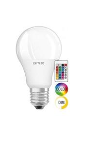 ELİTLED Renk Değiştiren - Led Ampul - 9w Rgb - Uzaktan Kumandalı Led Ampul Rgb_led