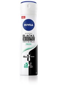 Nivea Black ve white Fresh Sprey Deodorant 150 ml Kadın