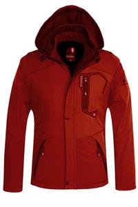 alaska the last frontier Slim Fit Çıkarılabilir Kapüşonlu Softshell Mont Polar