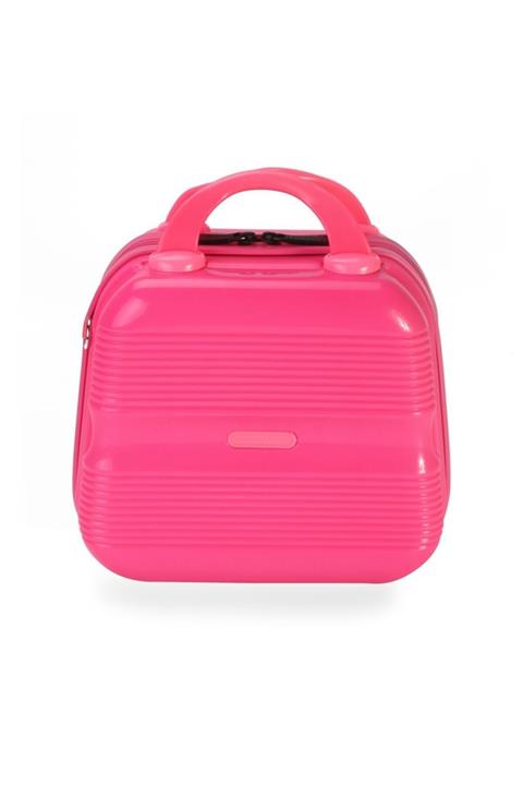 HEYBECİ ÇANTA Kadın Fuşya Makyaj Valizi & Çanta
