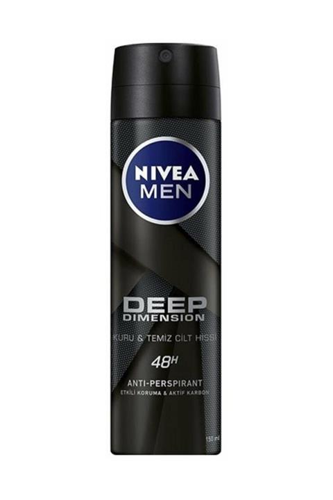 Nivea Men Deep Dimension Sprey Deodorant Erkek 150 M