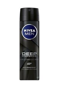 Nivea Men Deep Dimension Sprey Deodorant Erkek 150 M