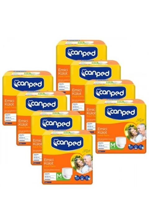 Canped Emici Külot Orta Boy 10 Lu X 8 Adet (80 Adet)