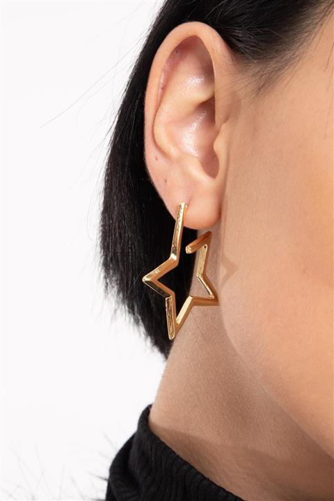 Bi'she butik Wintage Yıldız Küpe