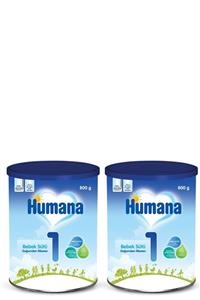 Humana 1 Bebek Maması Metal Kutu 800 Gr X 2 Adet