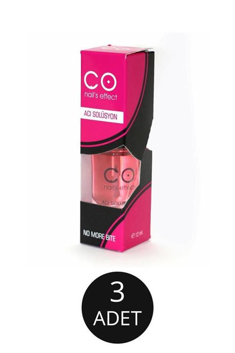 CO Nail's Effect Acı Solüsyon 3 x 12 ml 558956116814