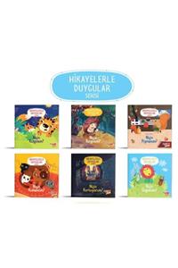 Dikkat Atölyesi Yayınları Hikayelerle Duygular Serisi 6 Eğitici Kitap Set (2-6 Yaş)