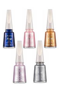 Flormar Synee Pearly Nail Enamel Oje Set 103-202-386-436-433