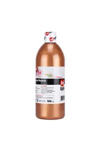 Red Apple Yaldız Kumaş Boyası 500 ml. METALİK BAKIR