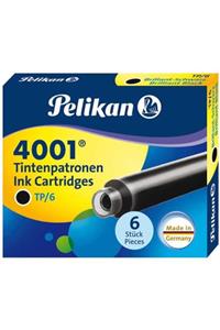 Pelikan 4001 Küçük Siyah Dolma Kalem Kartuşu