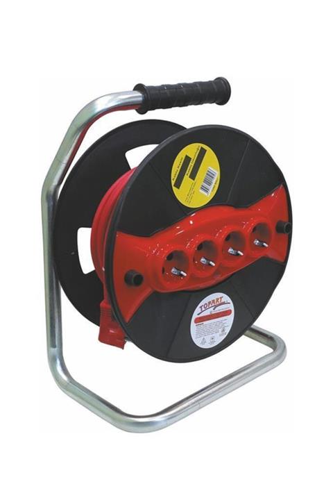 Topart 505 35 Metre Makaralı Uzatma Kablosu