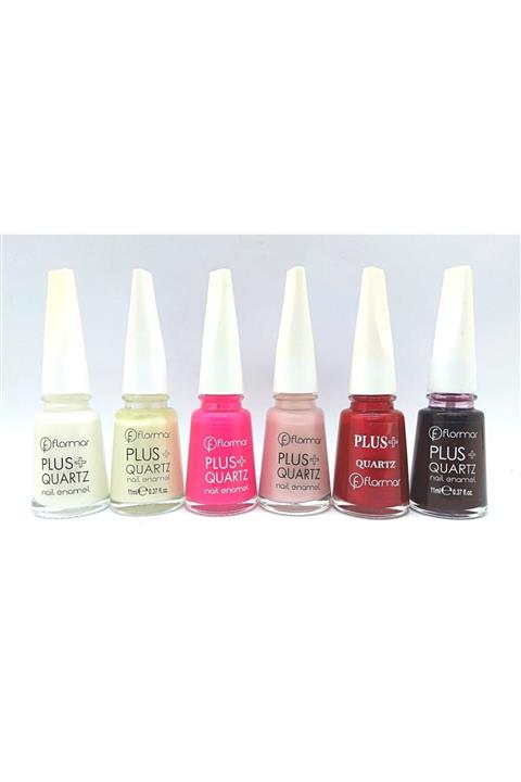 Flormar Quartz Oje-006,016,058,067,072,076 Birlikte