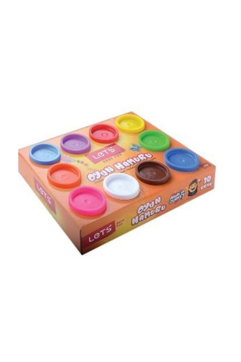 Lets 10 Renk Oyun Hamuru 560gr L8510