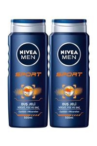 Nivea Duş Jeli Sports 500 ml X 2