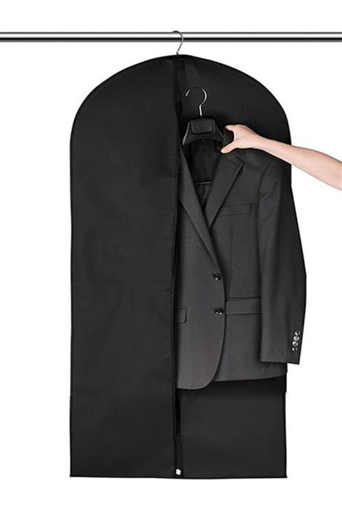 Ensezon Takım Elbise Kılıfı Kıyafet Ceket Koruyucu Kılıf Elbise