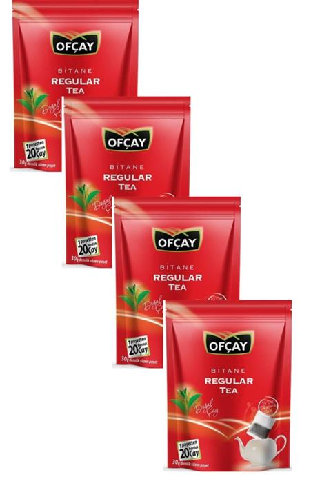 Ofçay Bitane Regular Tea Eko Demlik Poşet Çay 30 gr 30 Adet 4'lü Paket