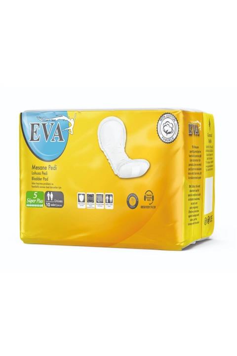 EVA Ekstra Büyük Mesane Pedi 10 Adet