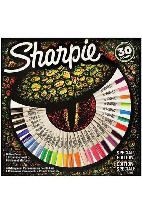 Sharpie Sharpıe Permanent Set Fıne Kertenkele 2061127 30'lu