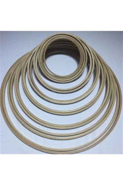 Nurge Vidasız Ahşap Kasnak Seti