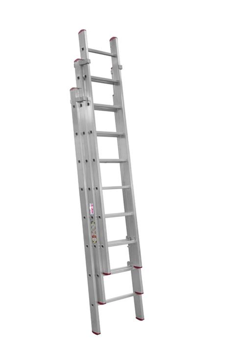 Beykon 3x3 Mt Toplam 9 Metre Endüstriyel Sürgülü Ptt Merdiveni