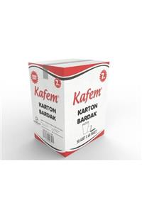 KAFEM Karton Bardak 7 Oz 50li X 60 Pk (Koli) -