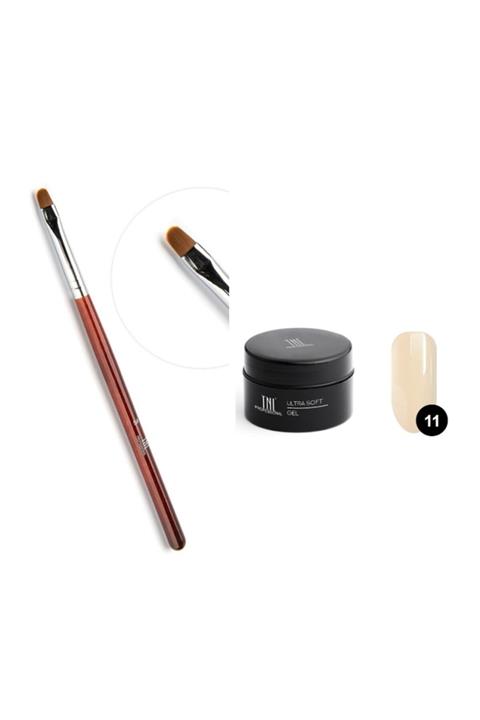 TNL Pro Protez Tırnak Ultra Soft Jel 11 (camufle Bal) + Jel Fırçası 4646132565275